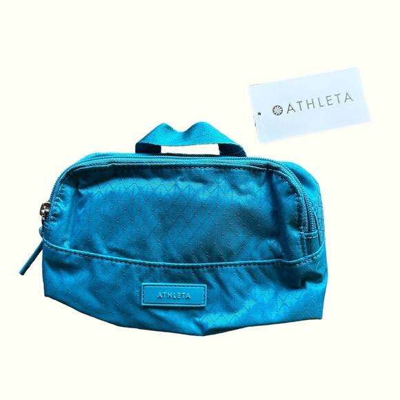 Athleta Handbags - Athleta Excursion Mini Belt Bag in Pacific Blue NEW